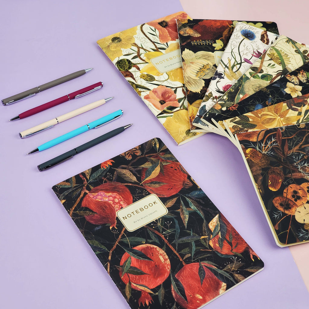 A5 Notebook - Soft Petals Notebook