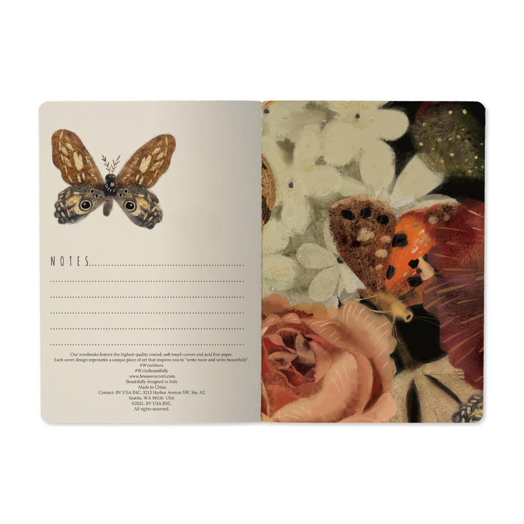 A5 Notebook - Lush Bouquet Notebook