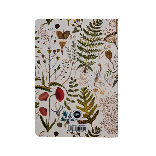 A5 Notebook - Greens and Flowers
