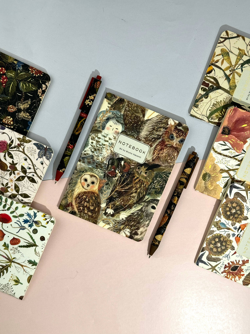 A5 Notebook - Owls