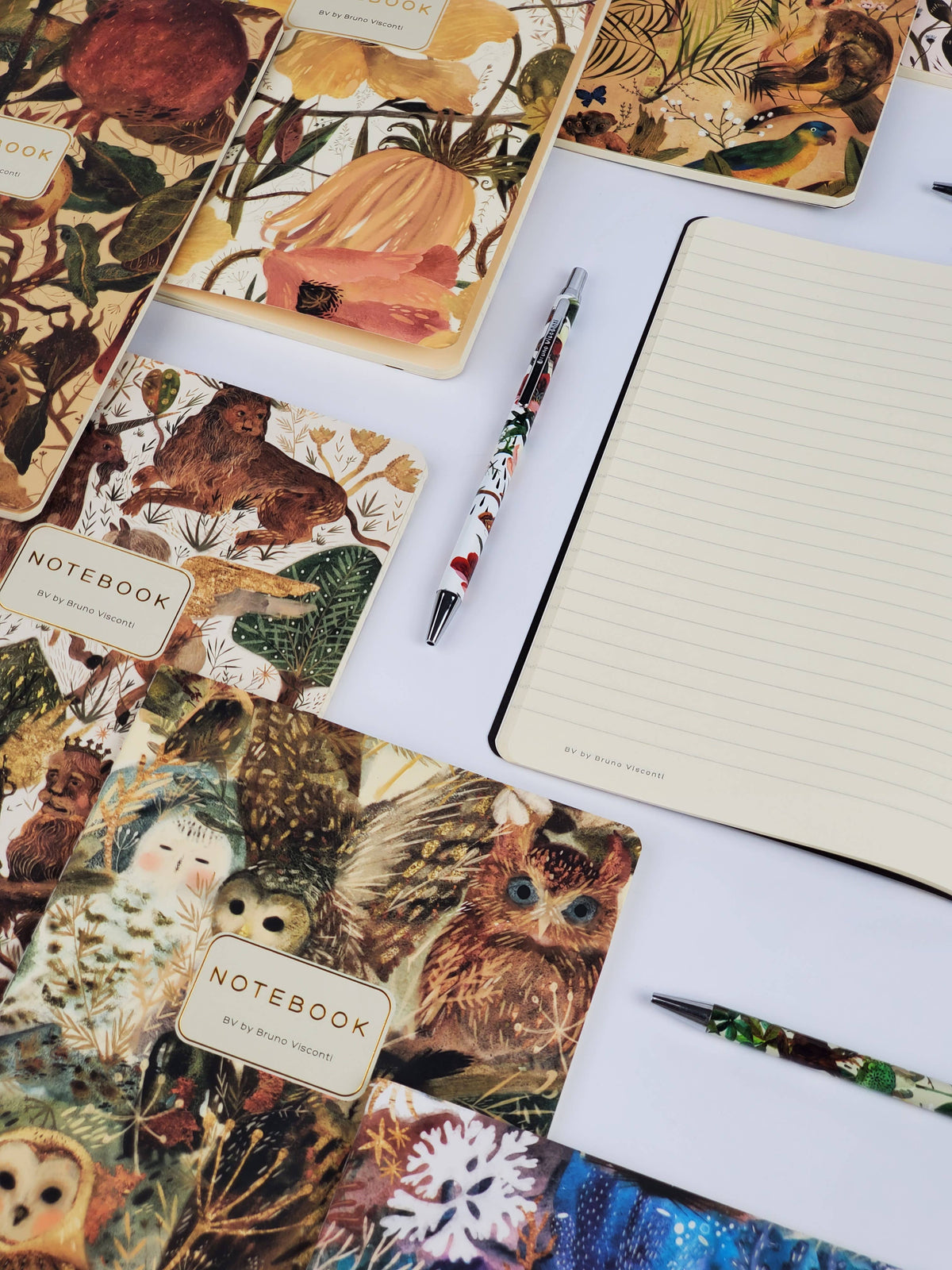 A5 Notebook - Owls