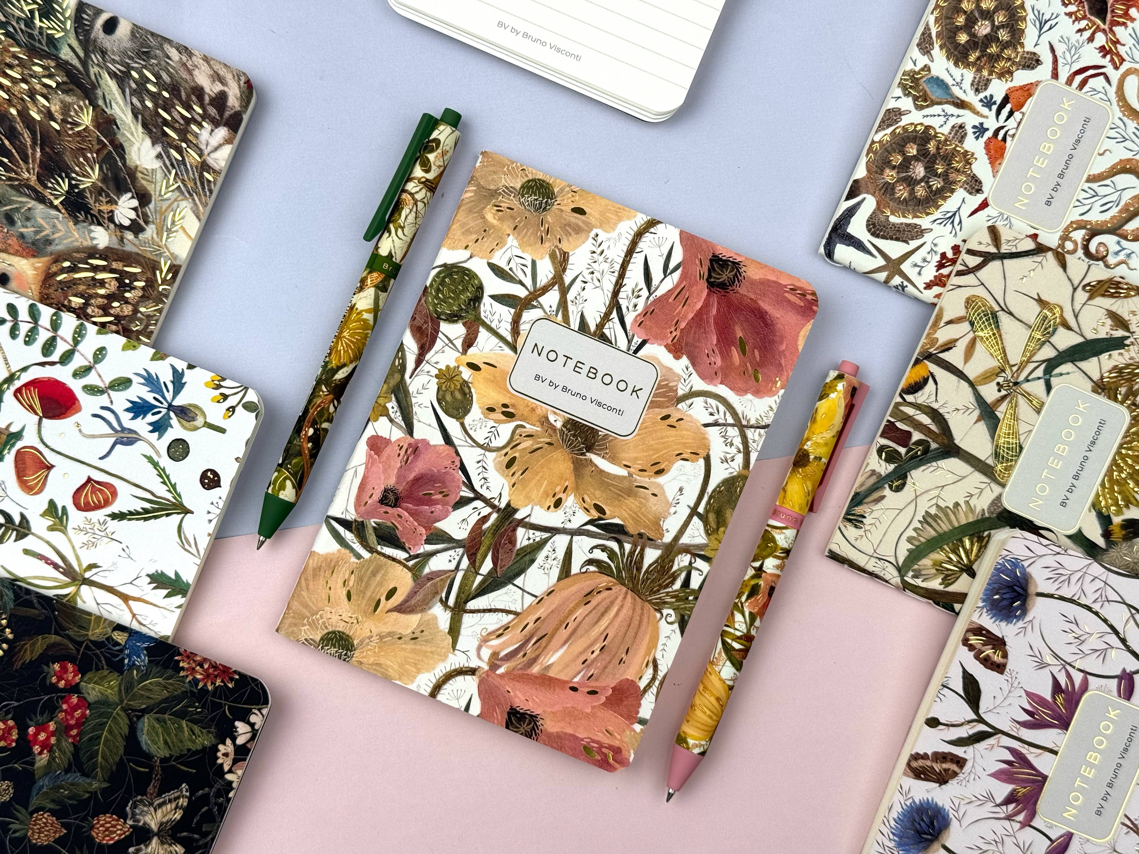 A5 Notebook - Soft Petals Notebook