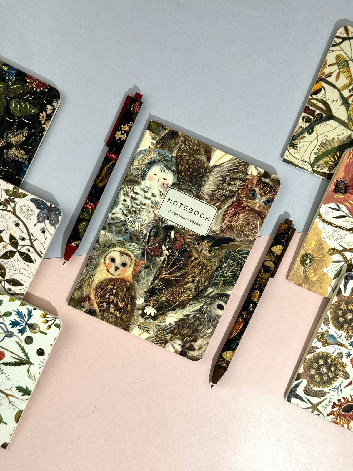 A5 Notebook - Owls