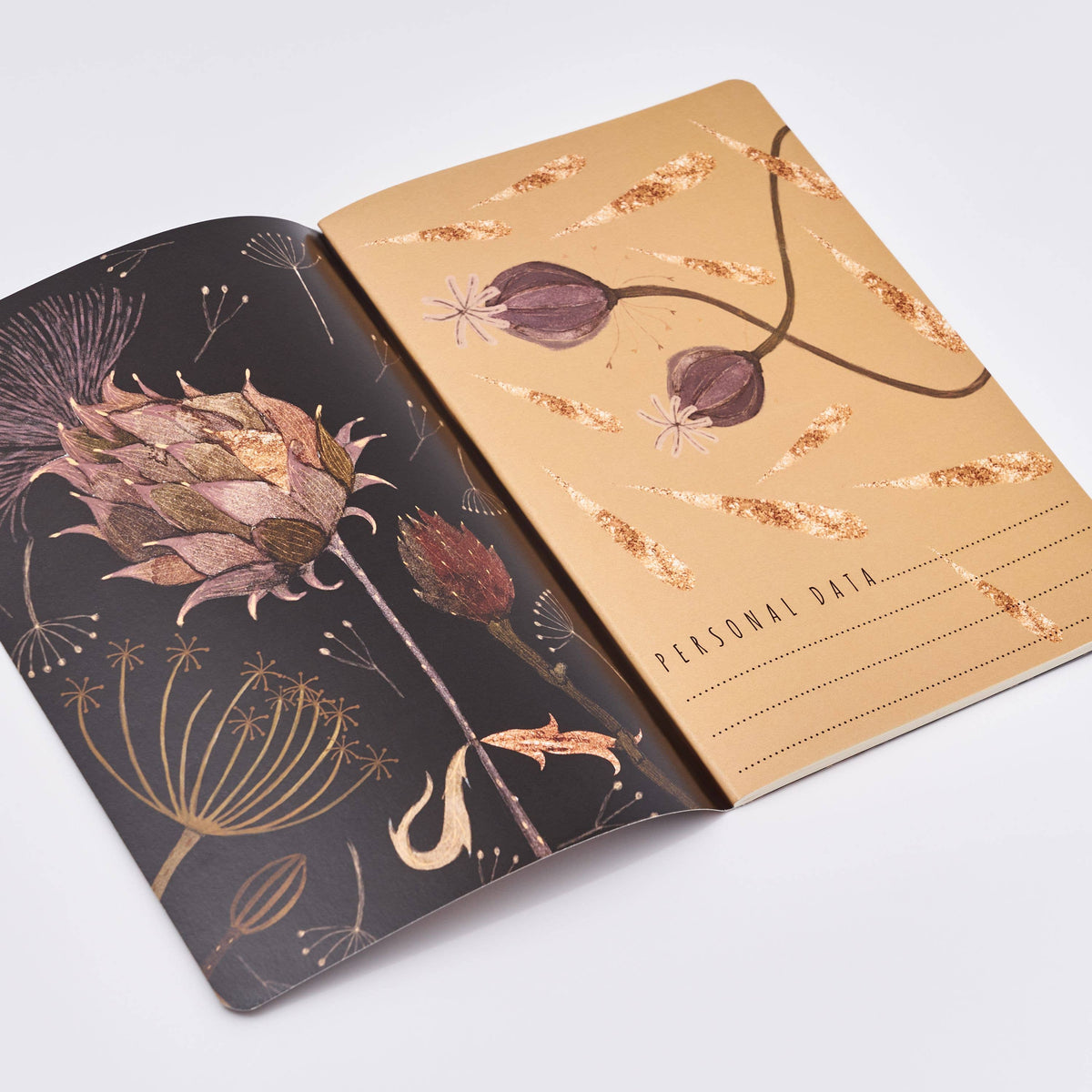 A5 Notebook - Night Flowers