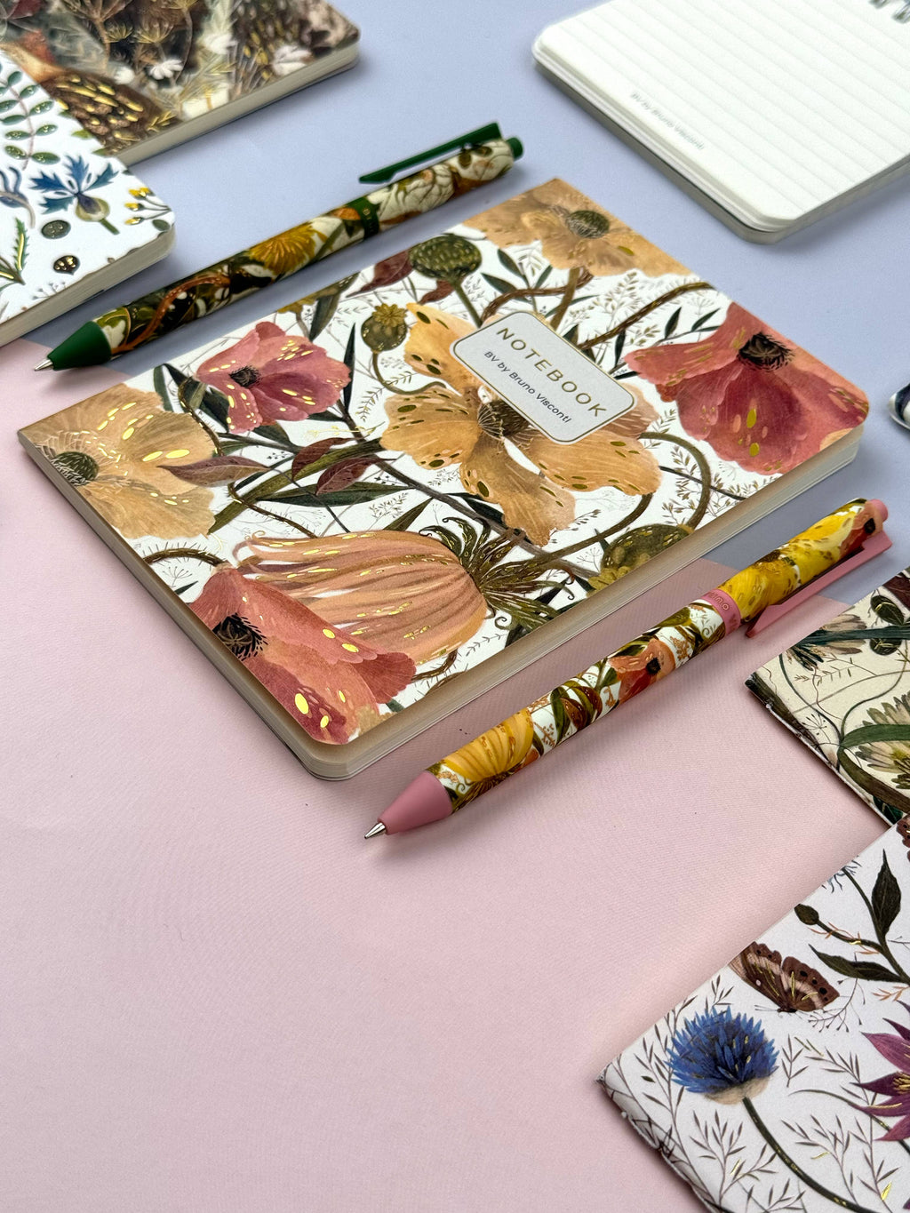 A5 Notebook - Soft Petals Notebook
