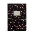 A5 Notebook - Poppies on Black