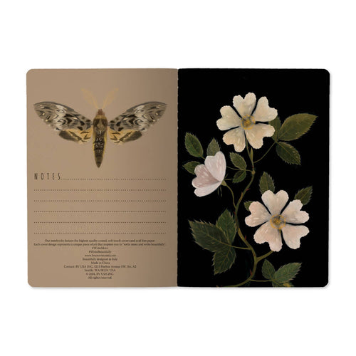 A5 Notebook - Night Garden