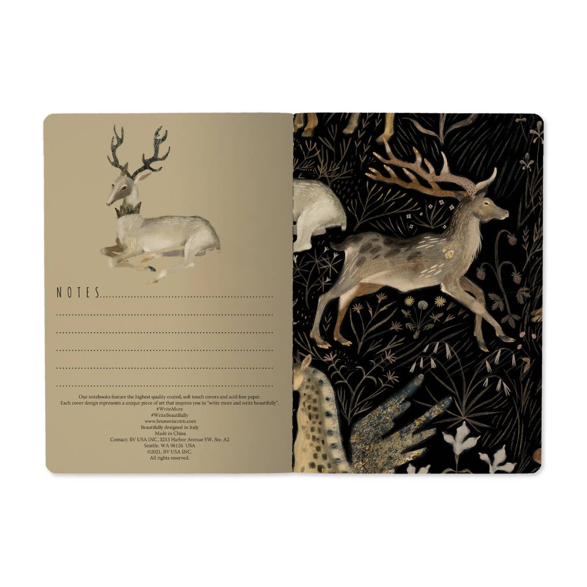 A5 Notebook - Fauna Fantasy