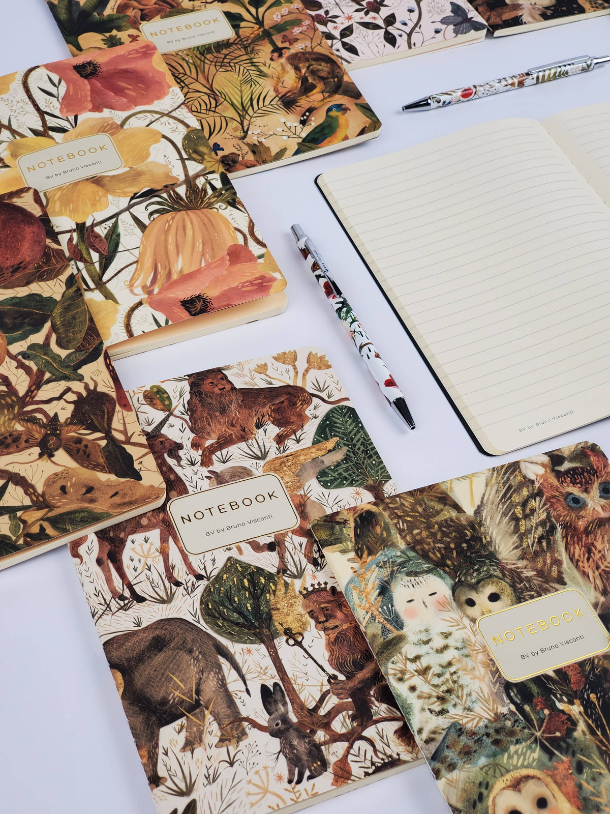 A5 Notebook - Owls
