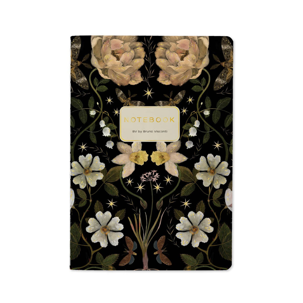 A5 Notebook - Night Garden