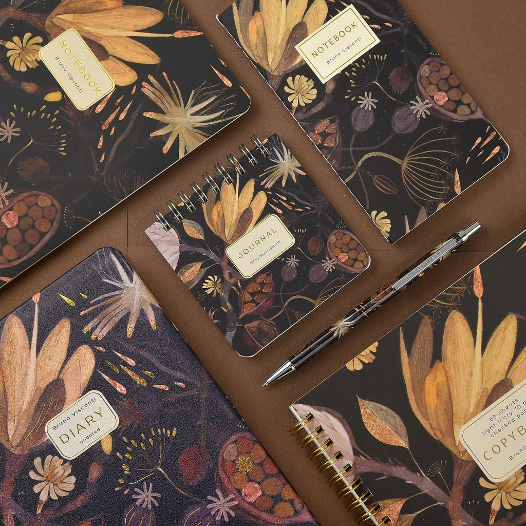 A5 Notebook - Night Flowers