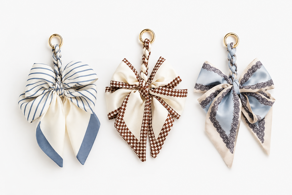 Butterfly Bow Bag Charm