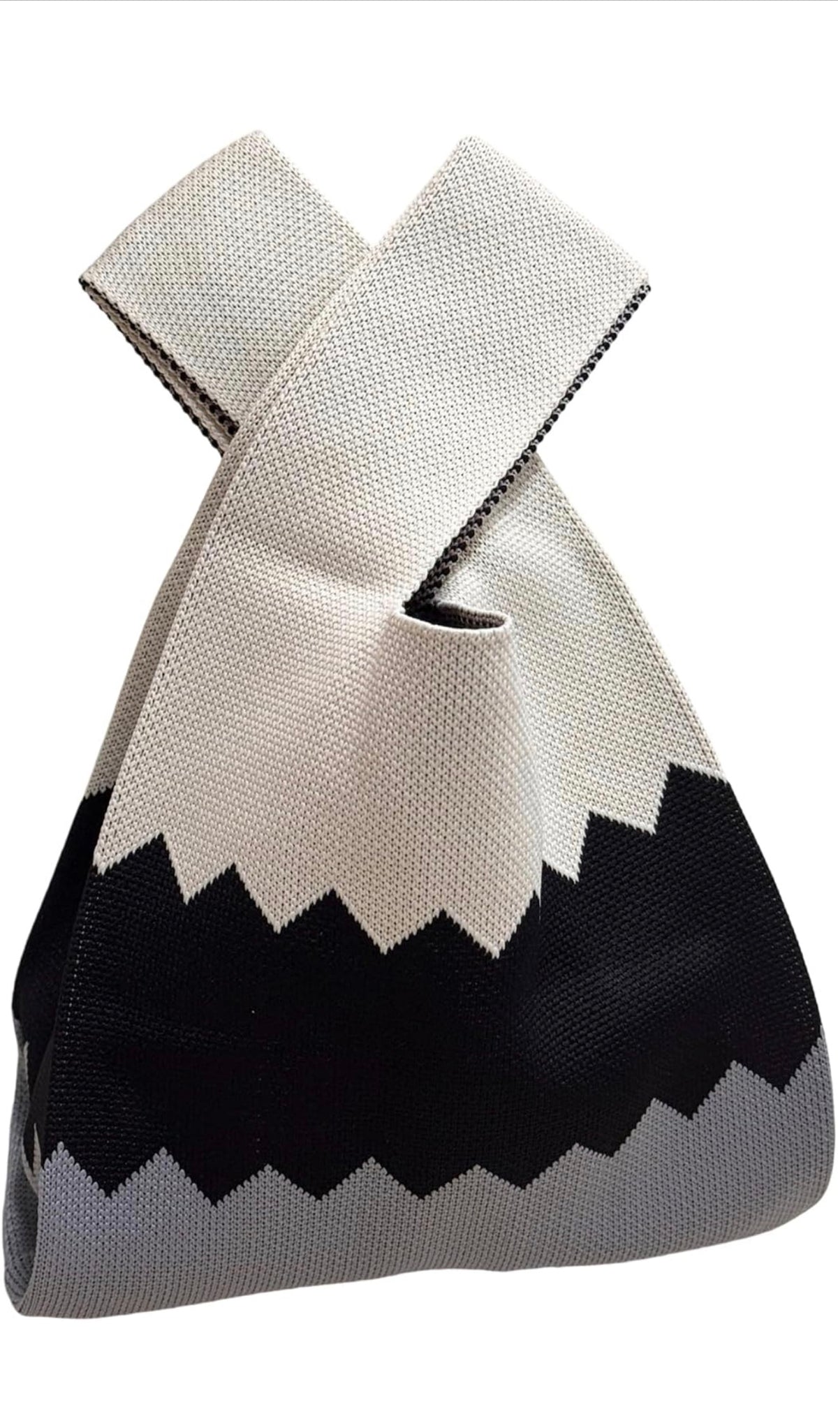 Knit Tote Wrist Bag