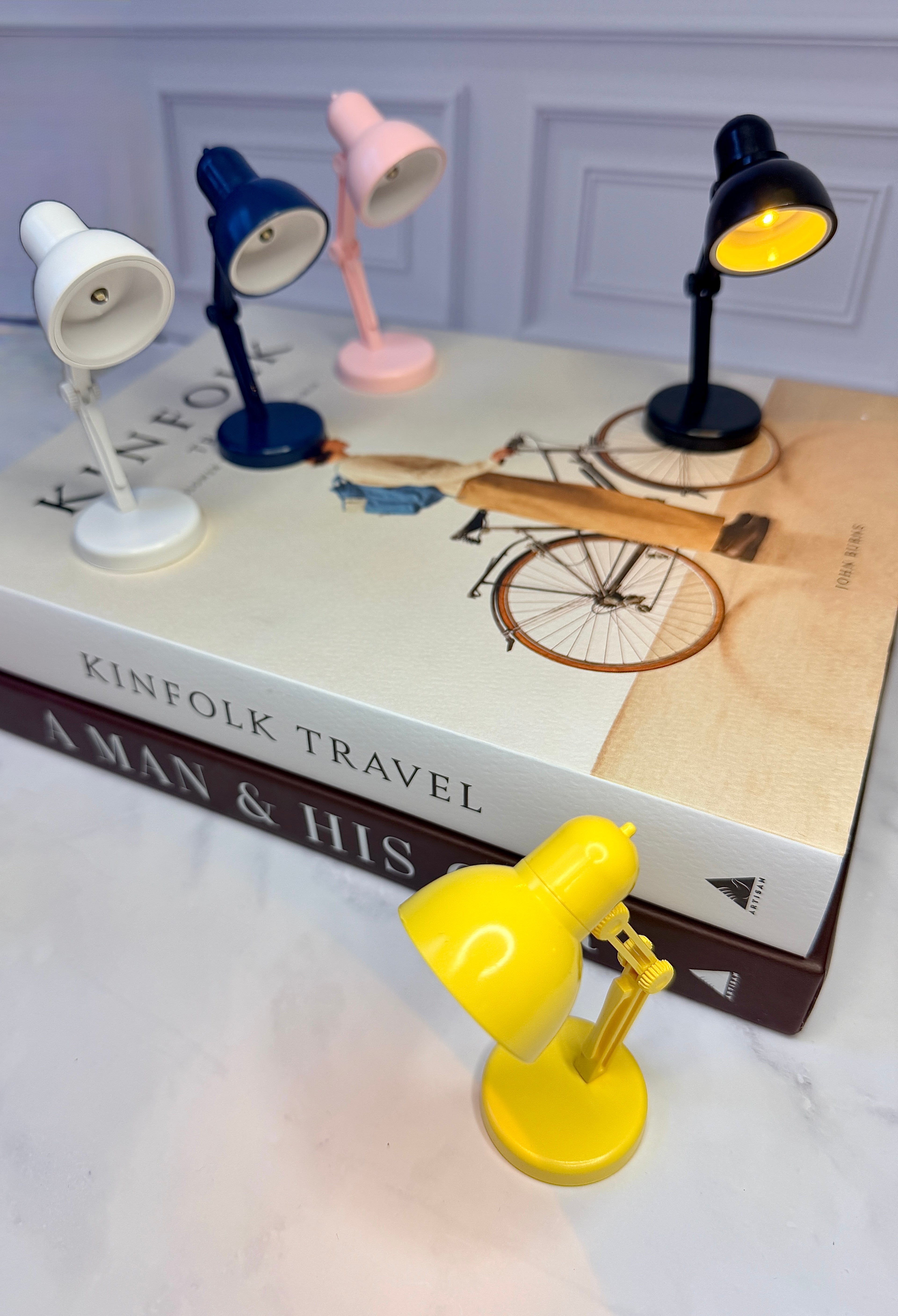 Mini Book Light & Table Lamp