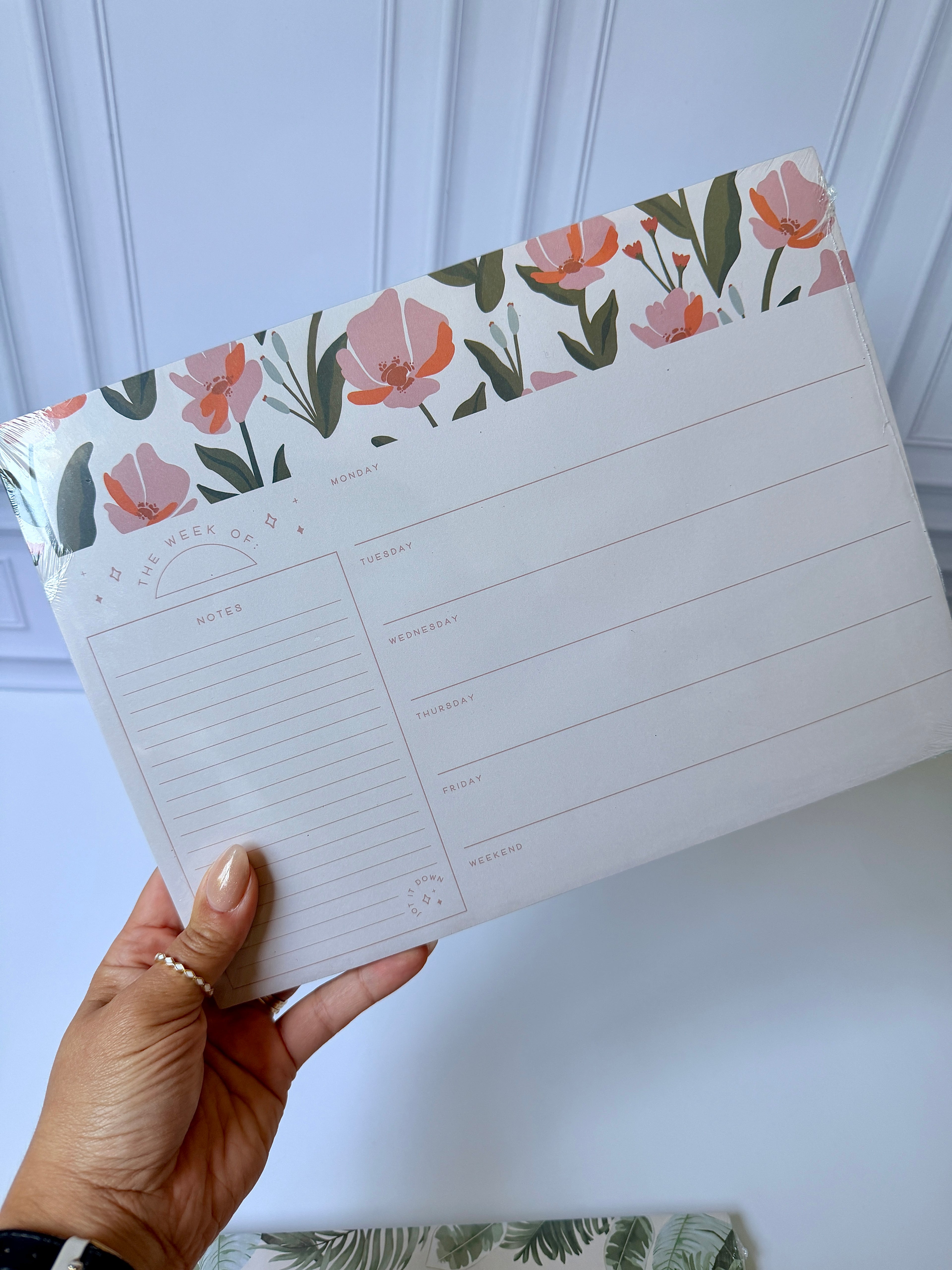 Weekly Notepad Planner