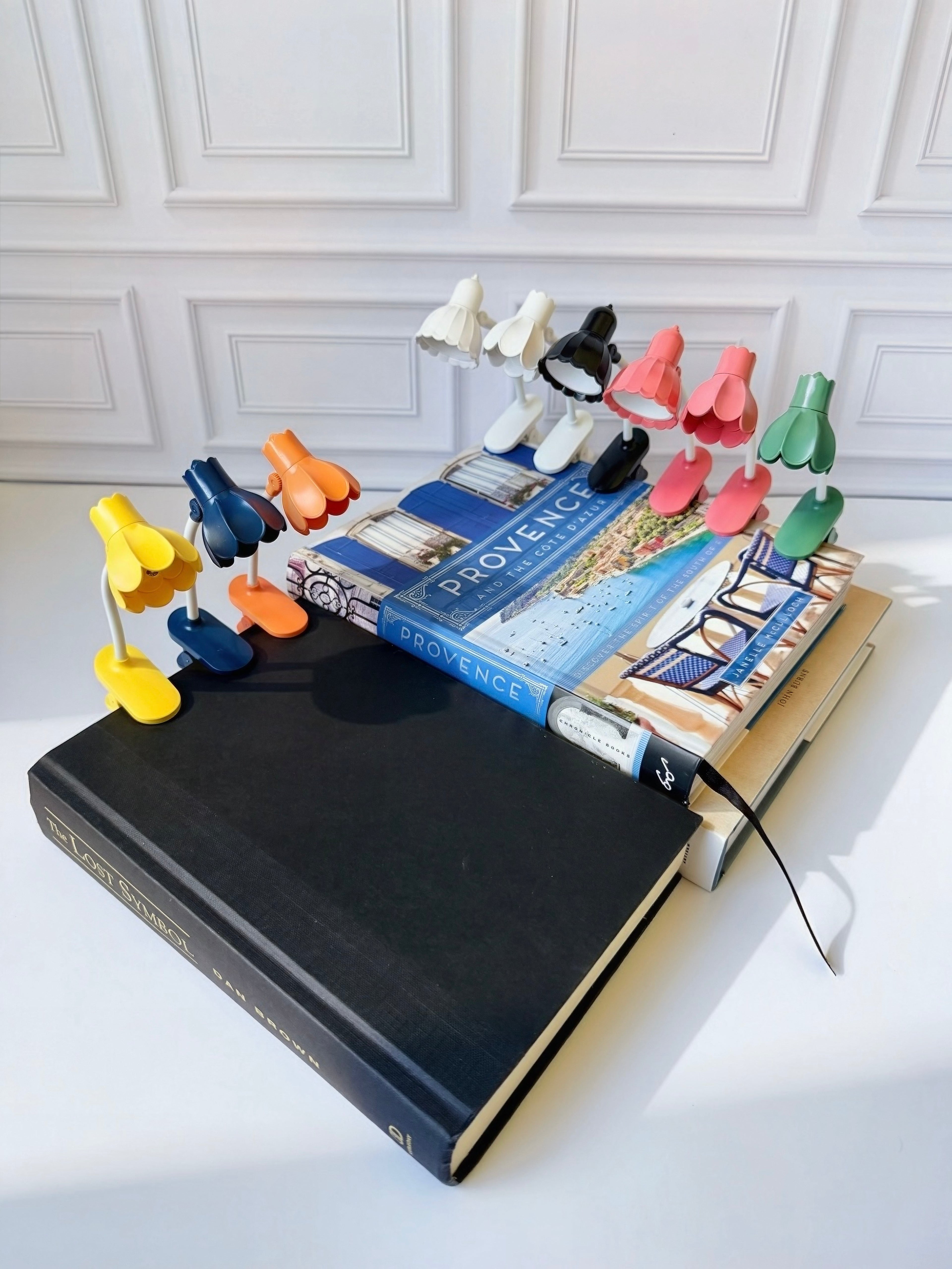 Floral Book Light