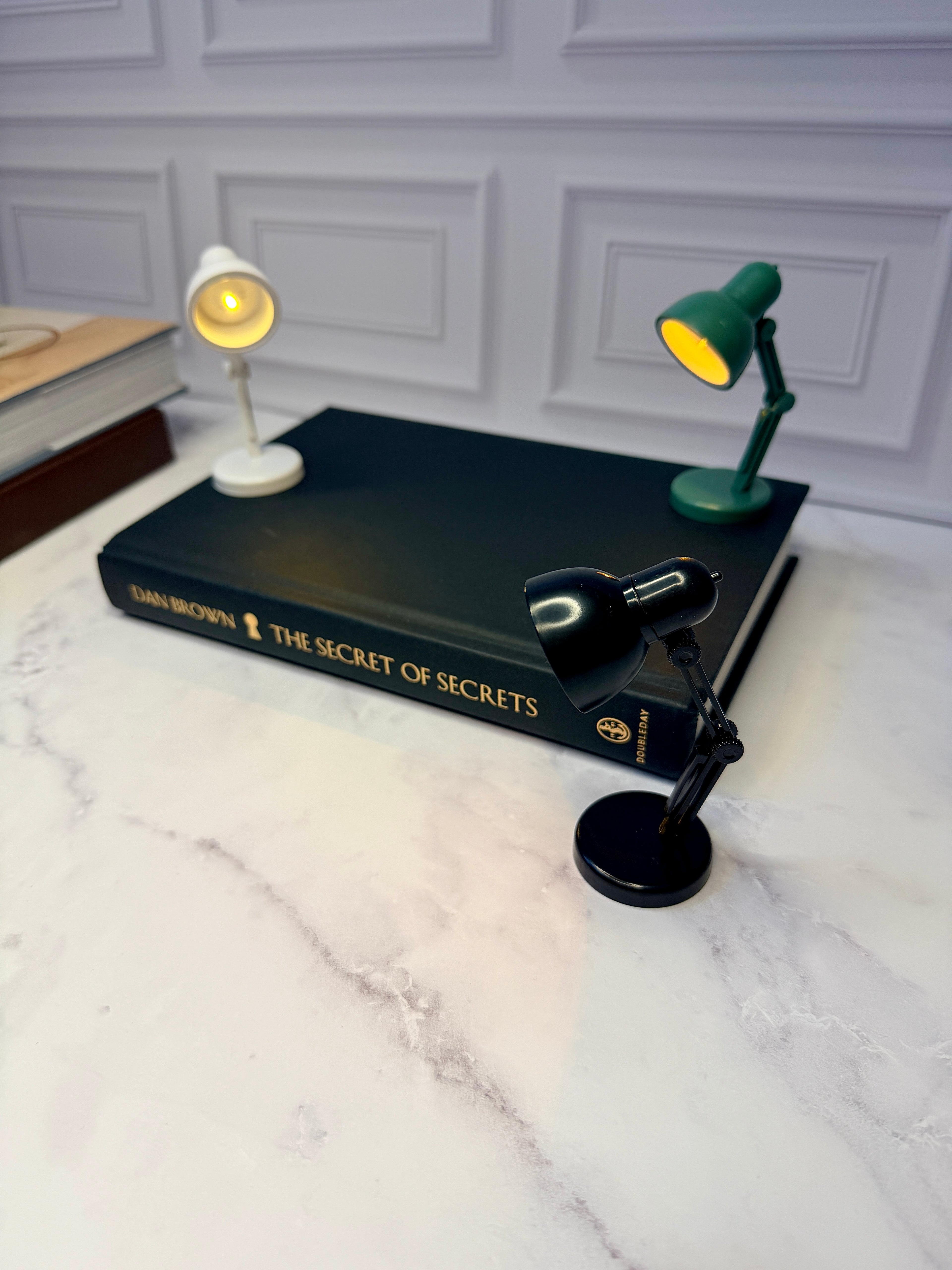 Mini Book Light & Table Lamp