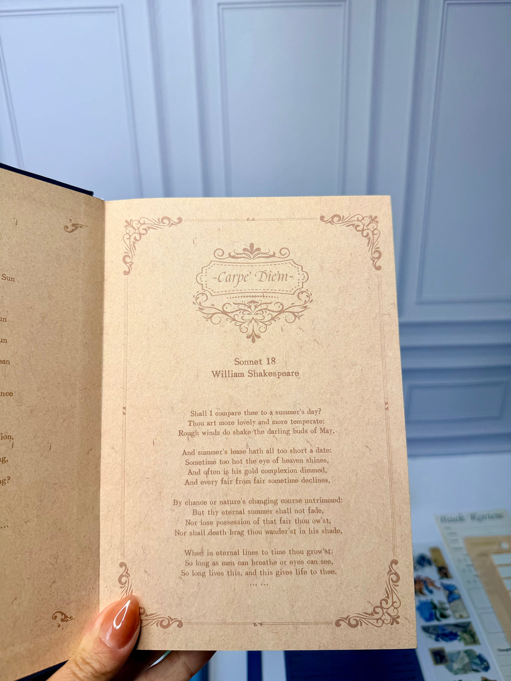 Designers Special - The Poet’s Keepsake