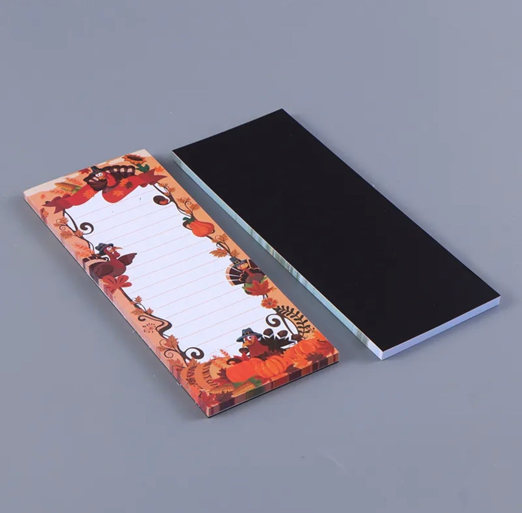 Magnetic Notepad - Fall Theme