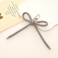 Bowknot Keychain - PU Leather