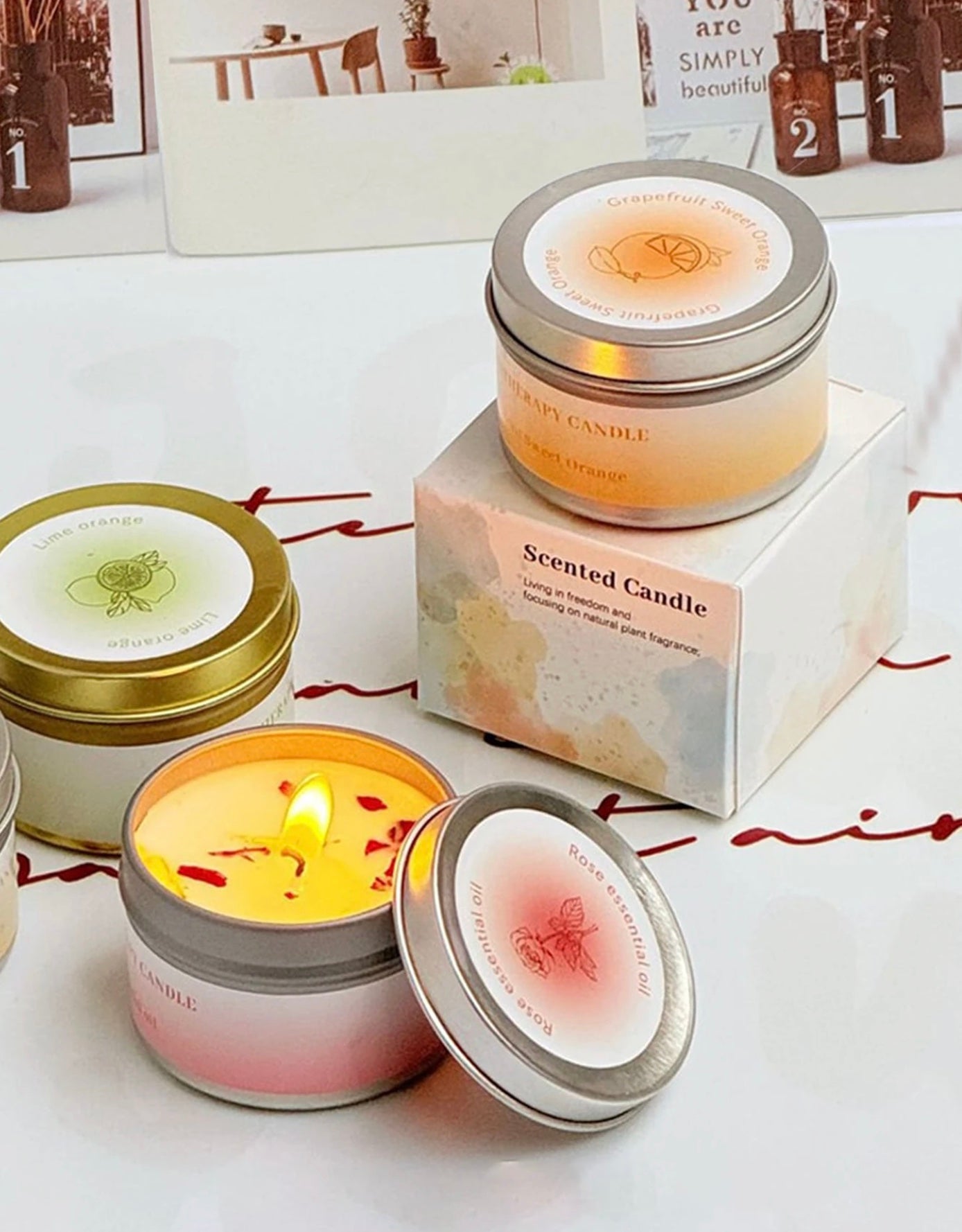 Aromatherapy Scened Candle