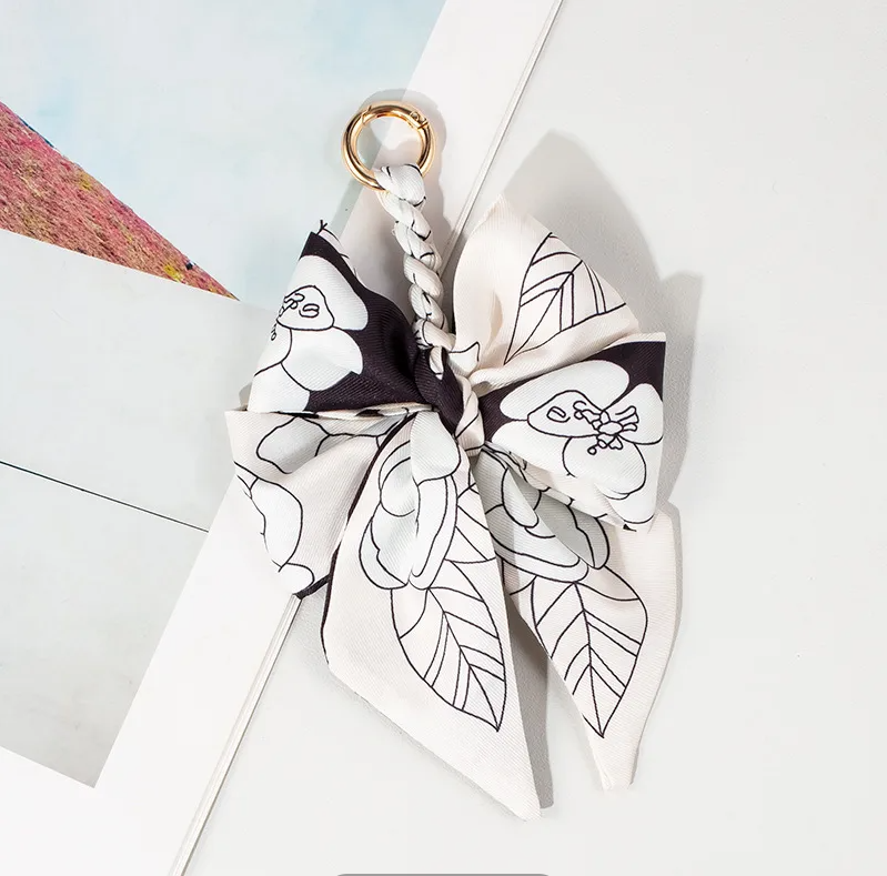 Butterfly Bow Bag Charm
