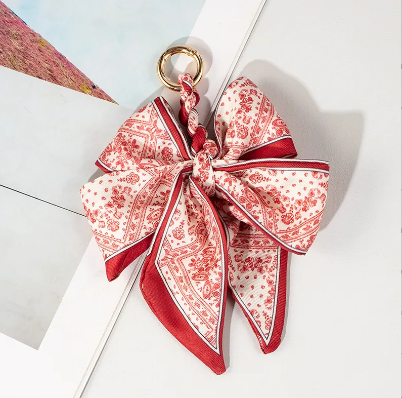 Butterfly Bow Bag Charm