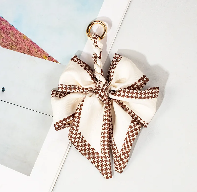 Butterfly Bow Bag Charm