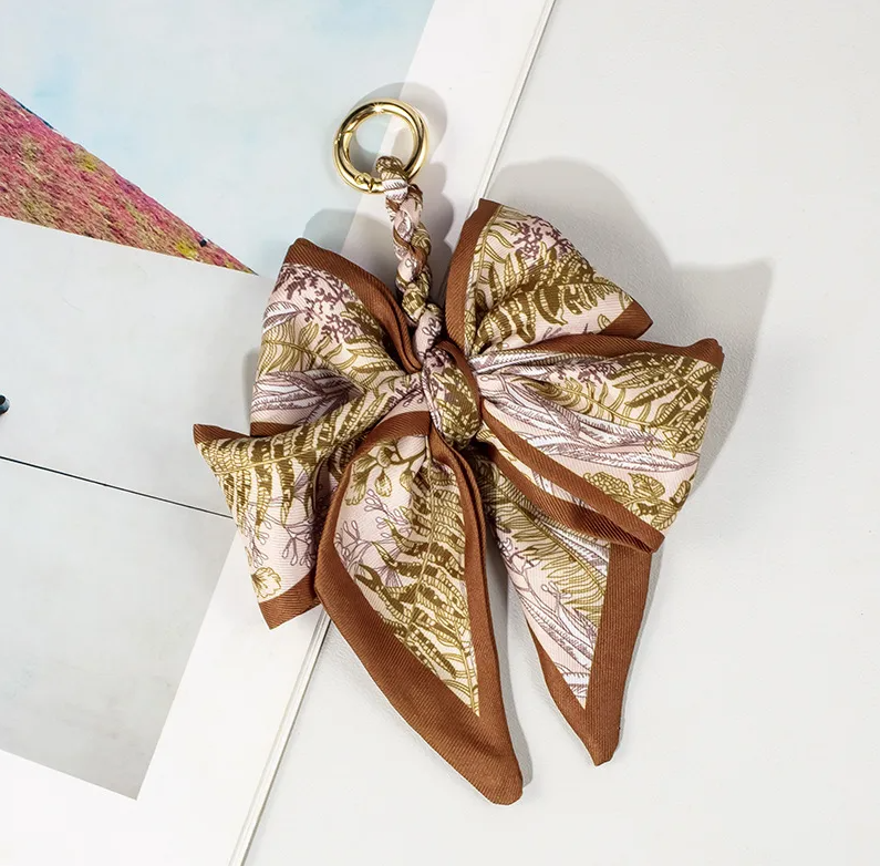 Butterfly Bow Bag Charm