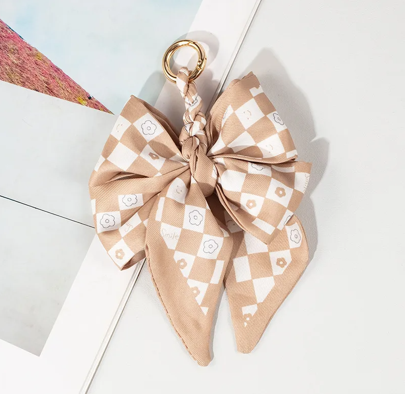 Butterfly Bow Bag Charm