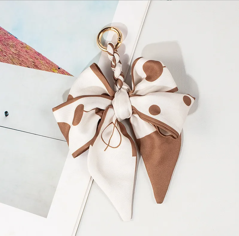 Butterfly Bow Bag Charm