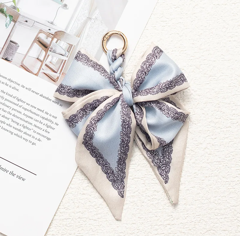 Butterfly Bow Bag Charm