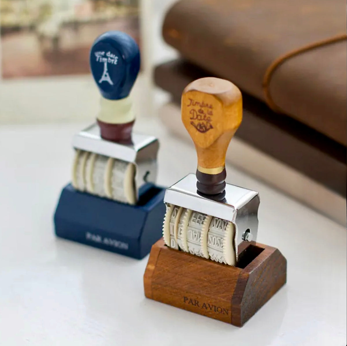 Vintage Date Rolling Stamp