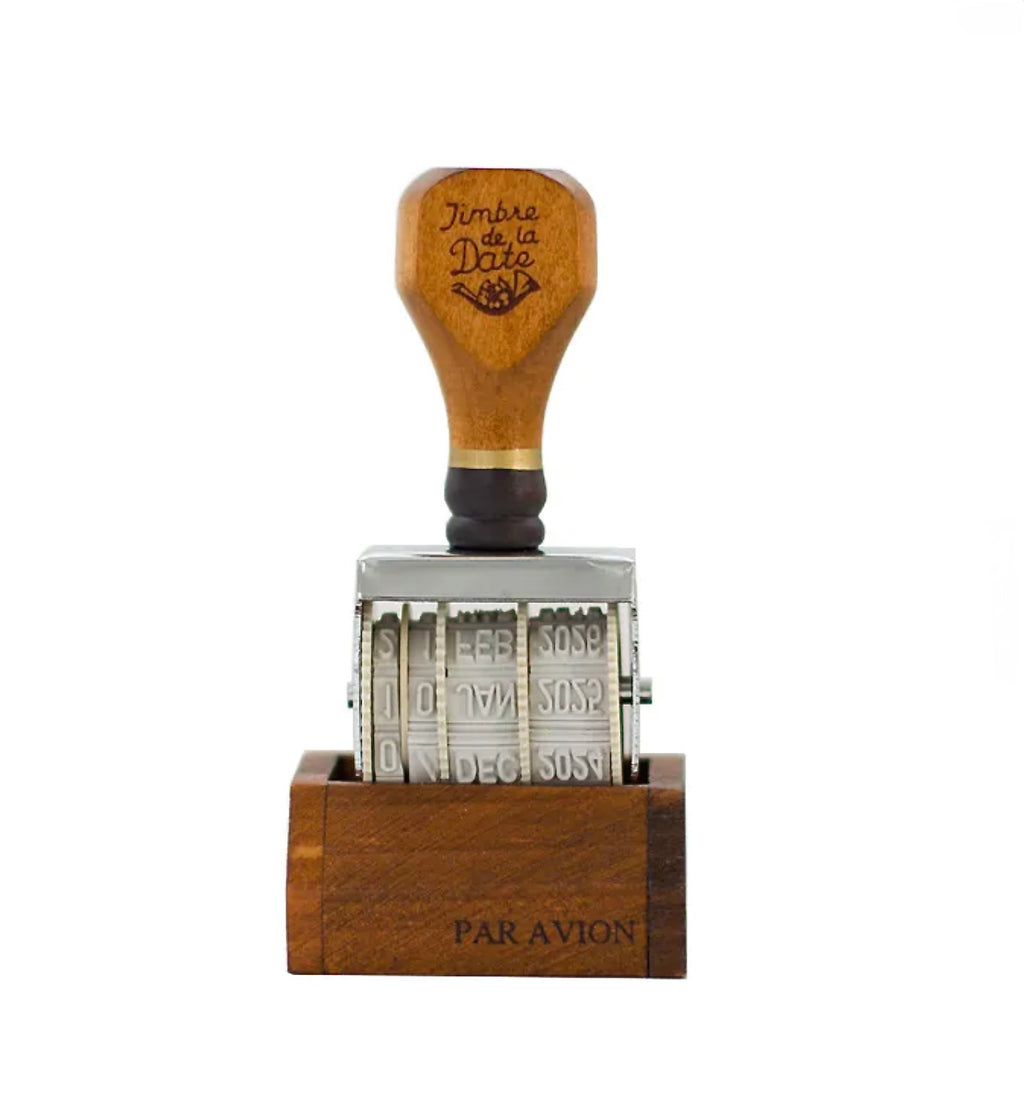 Vintage Date Rolling Stamp