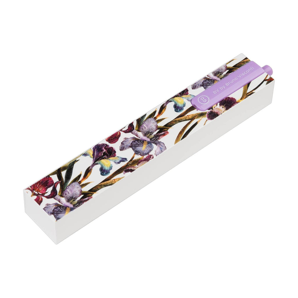 DreamBox Ballpoint Click Pen in a Gift Box - Irises