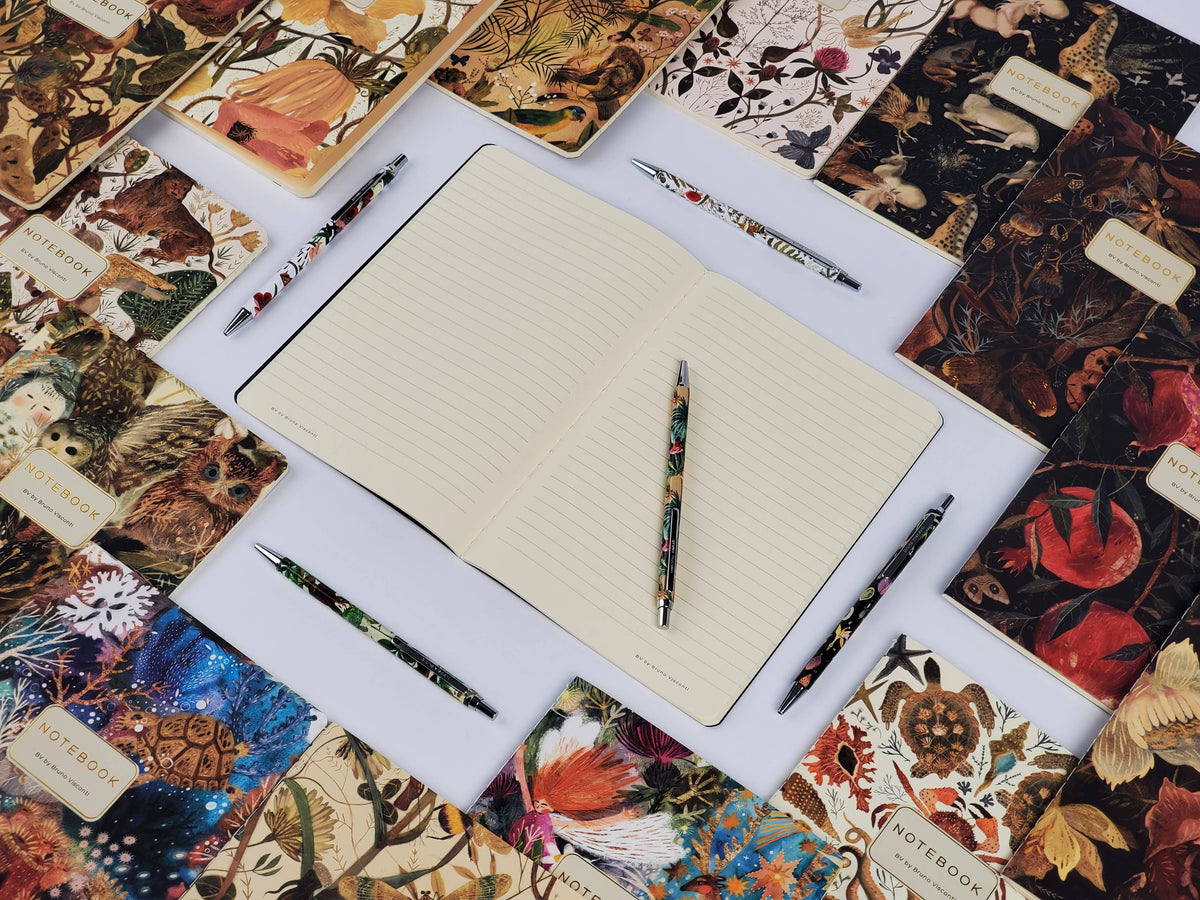 A5 Notebook - Fauna Fantasy