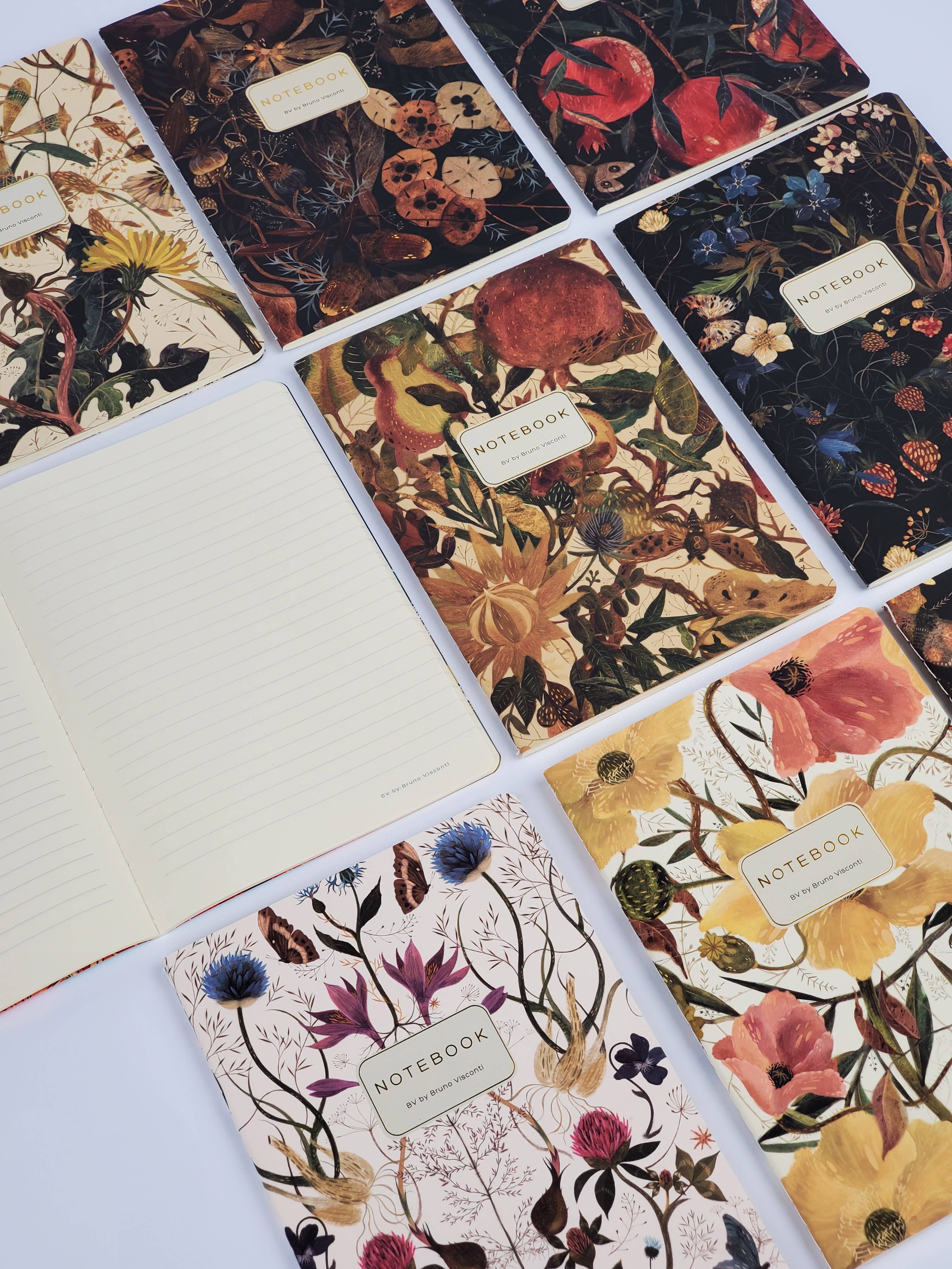 A5 Notebook - Soft Petals Notebook