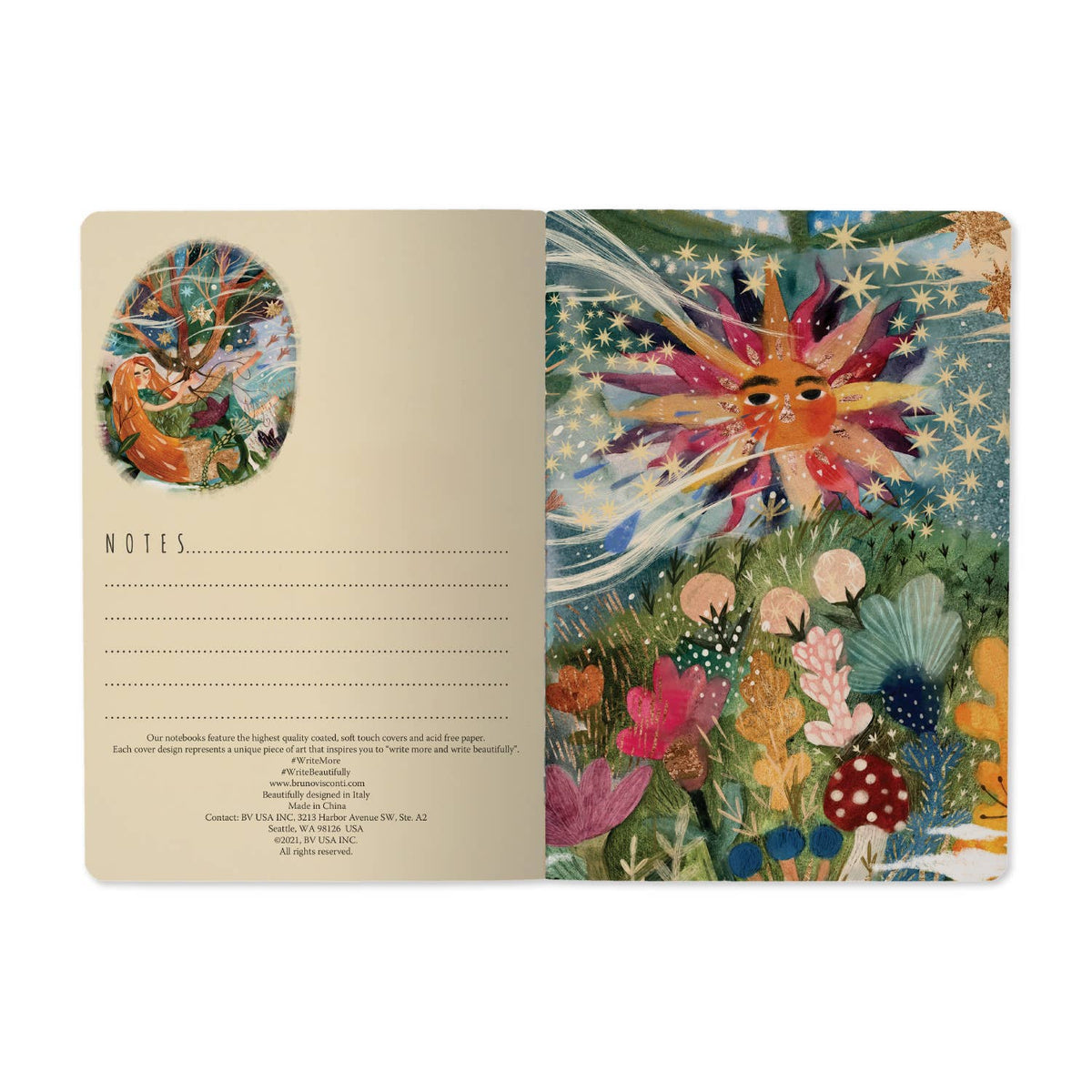 A5 Notebook - Electric Fantasy