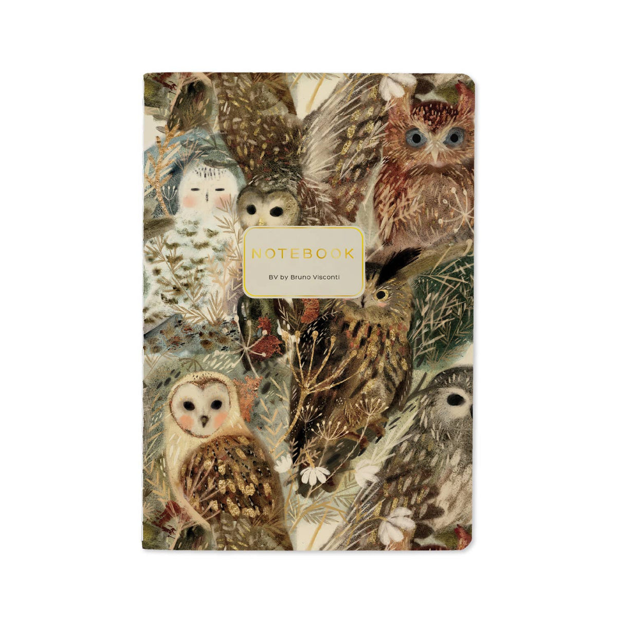 A5 Notebook - Owls
