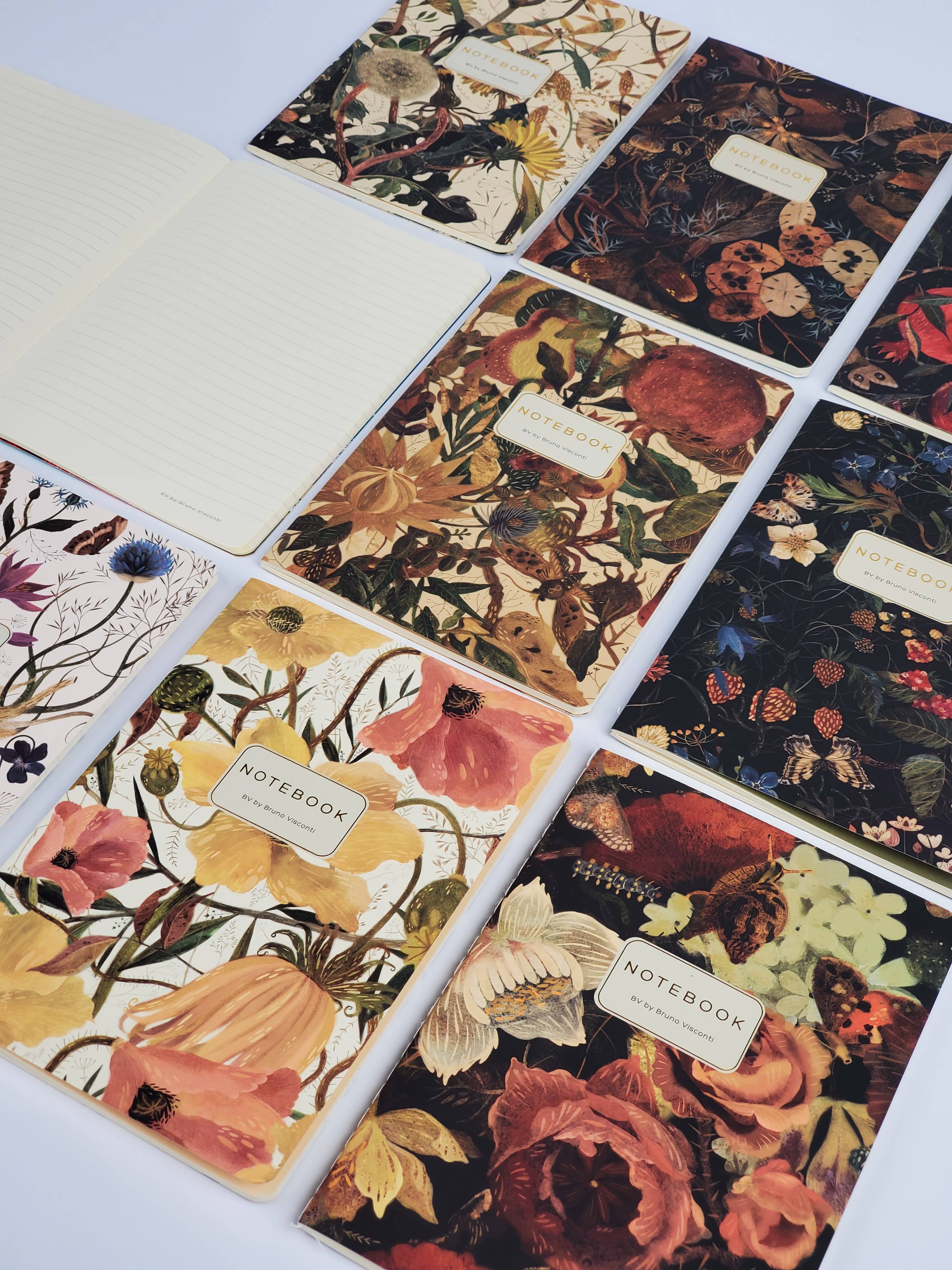 A5 Notebook - Soft Petals Notebook