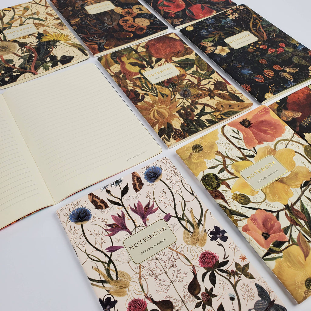 A5 Notebook - Soft Petals Notebook