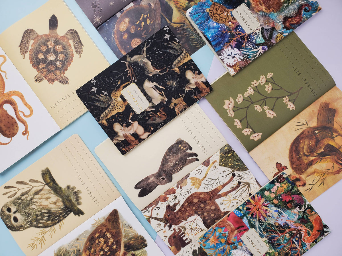 A5 Notebook - Fauna Fantasy