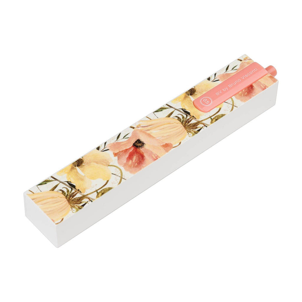DreamBox Ballpoint Click Pen in a Gift Box - Soft Petals