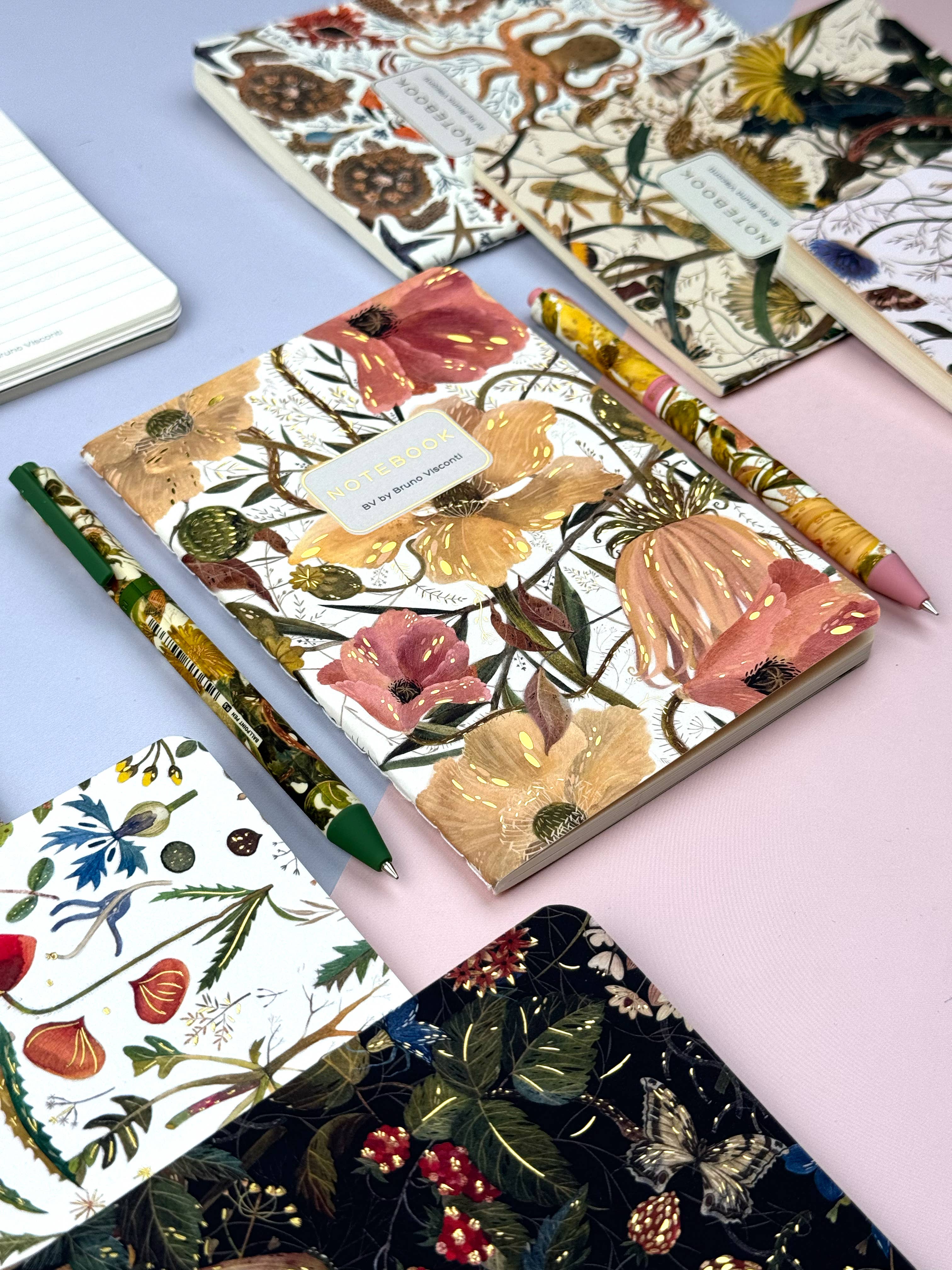 A5 Notebook - Soft Petals Notebook
