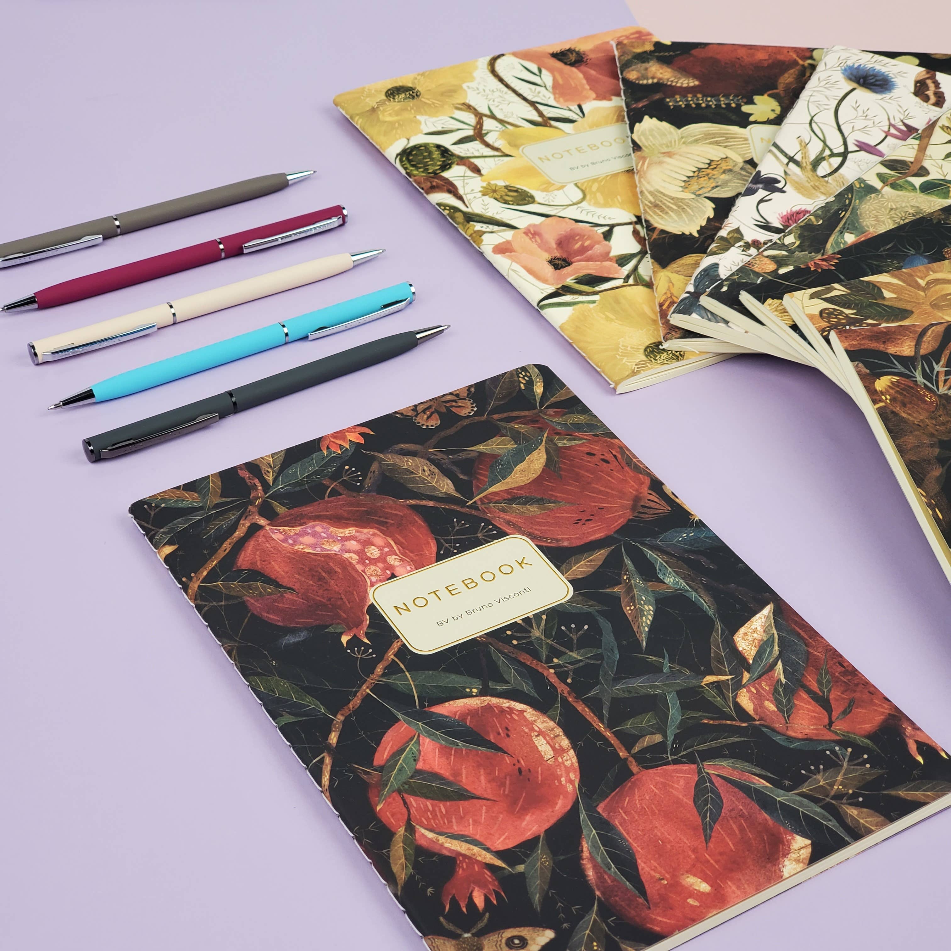 A5 Notebook - Soft Petals Notebook